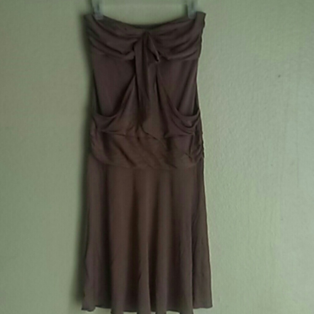 LaROK Strapless midi dress